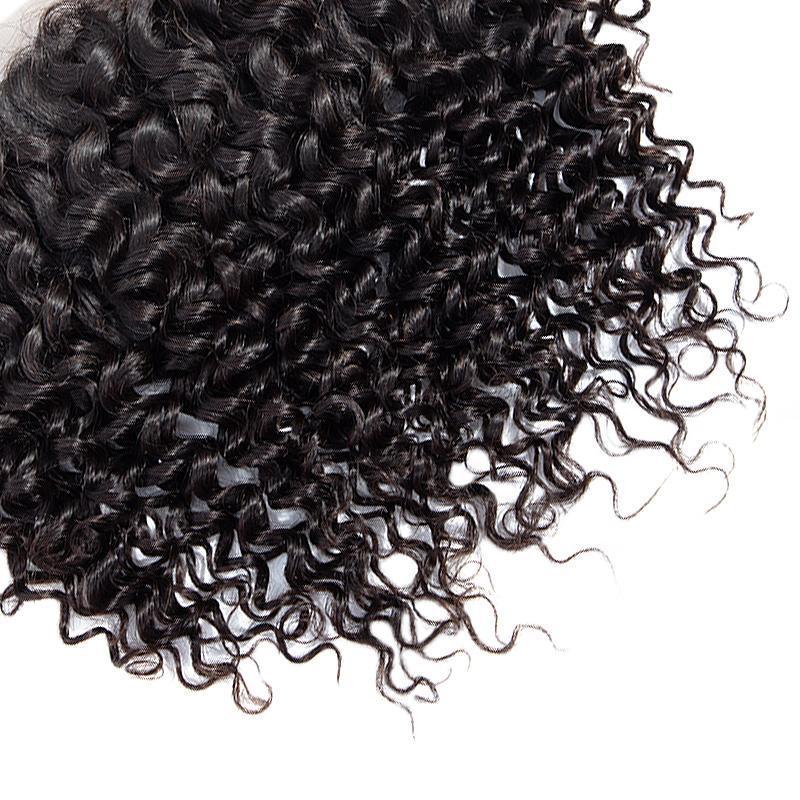 Angie Queen13*4 Lace Frontal Closure Water Weave Brazilian Human Hair Extensions
