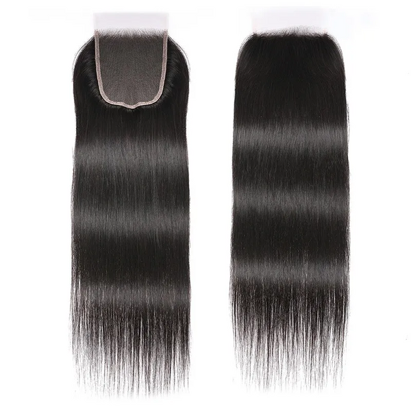 Angie Queen Straight 5x5 Closure Free Part Brazilian Virgin Human Hair Extensions