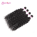 Angie Queen  Water Wave 3 Bundles with 5x5 Lace Closure Virgin Hair Deals