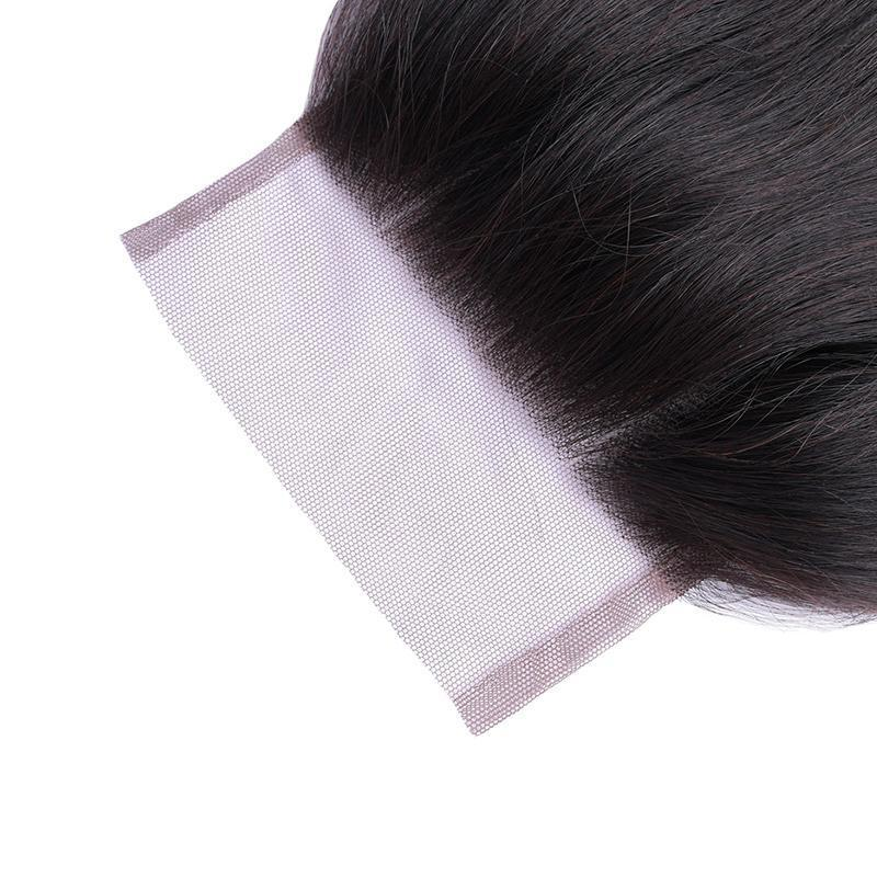 Angie Queen Body Wave 4x4 Free Part Lace Closure Virgin Human Hair Top Swiss Lace Closure