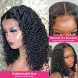 Angie Queen Bob Lace Wigs Malaysian Deep Wave Human Hair Wigs Pre-plucked
