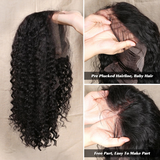 Angie Queen Bob Lace Wigs Malaysian Deep Wave Human Hair Wigs Pre-plucked