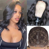Angie Queen Bob Lace Wigs Malaysian Body Wave Human Hair Wigs Pre-plucked