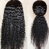 Angie Queen Jerry Curly 4x4 Lace Closure Wigs 150% Density Remy Human Hair Wigs