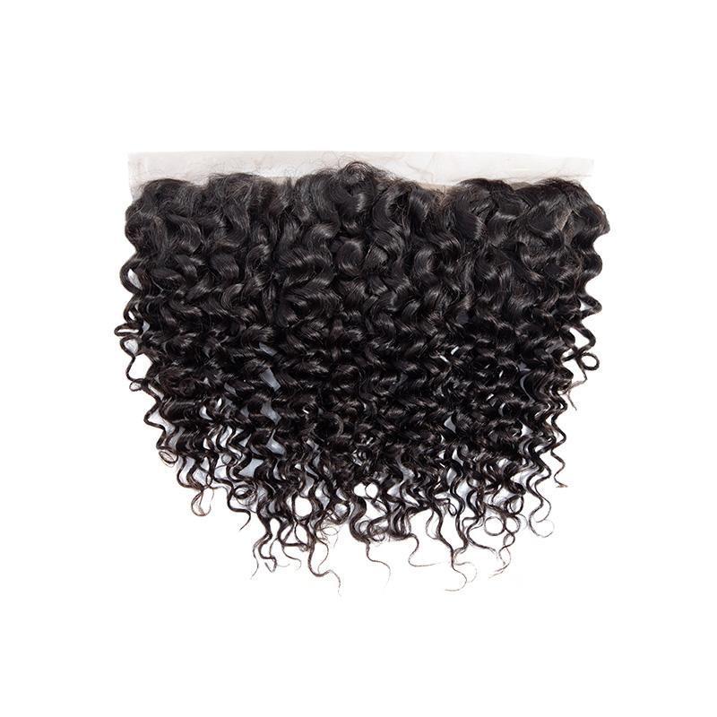 Angie Queen13*4 Lace Frontal Closure Water Weave Brazilian Human Hair Extensions
