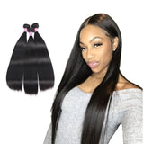 Affordable Angie Queen 3 Bundles Brazilian Silky Straight Virgin Human Hair Weave Bundles on Sales, No Shedding, No Tangle, Unprocessed Raw Cuticle Aligned Virgin Hair, Free Shipping, 2-4 Days Arrival. 7 Days No Reason Return.
