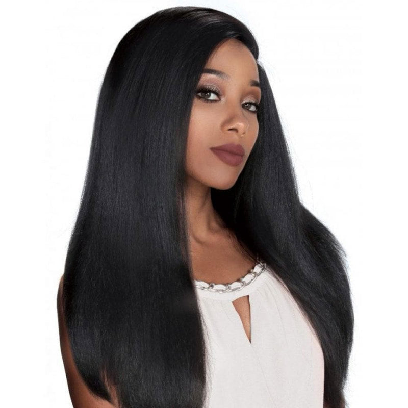 Angie Queen 4 Bundles with Frontal Brazilian Silky Straight Virgin Human Hair Weave Bundles