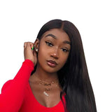 Affordable Angie Queen 3 Bundles with Closure Brazilian Silky Straight Virgin Human Hair Weave Bundles on Sales, No Shedding, No Tangle, Unprocessed Raw Cuticle Aligned Virgin Hair, Free Shipping, 2-4 Days Arrival. 7 Days No Reason Return.