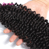 Angie Queen 4 Bundles Brazilian Curly Virgin Human Hair Weave Bundles