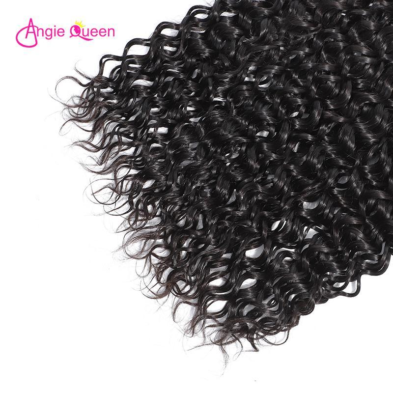 Angie Queen 1 Bundle Brazilian Water Wave Virgin Human Hair Weave Bundles