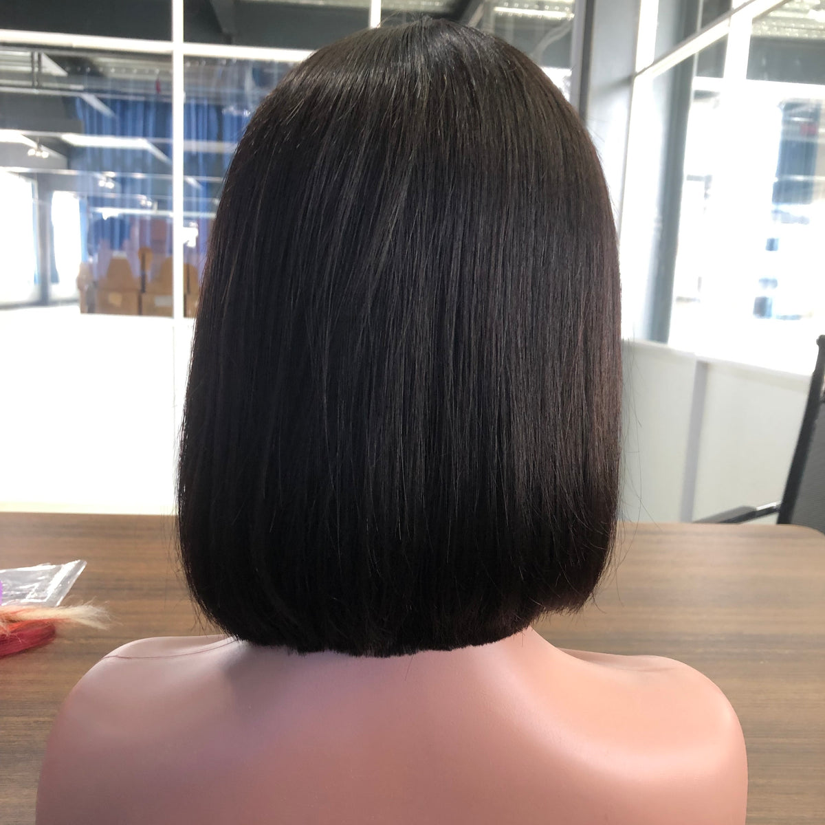 Angie Queen 200% Density Straight Hair Glueless 5x5 Lace Closure Bob Wig