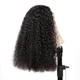 Angie Queen 13x4 T Part Lace Front Wigs Indian Jerry Curly Human Hair Wigs 180% Density Pre-plucked