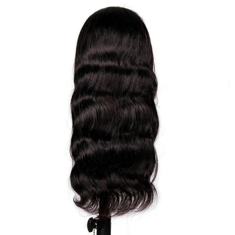 Angie Queen 13x4 T Part Lace Front Wigs Malaysian Body Wave Human Hair Wigs 180% Density Pre-plucked