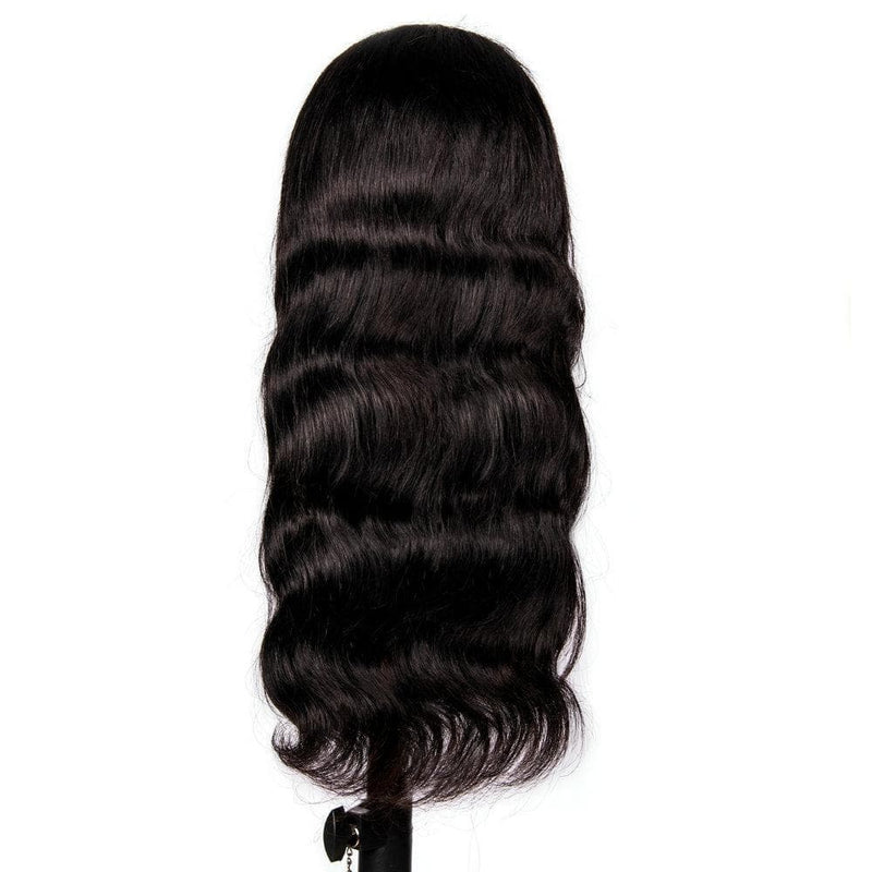 Angie Queen 13x4 T Part Lace Front Wigs Brazilian Body Wave Human Hair Wigs 180% Density Pre-plucked