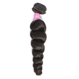 Angie Queen 1 Bundle Malaysian Loose Wave Virgin Human Hair Weave Bundles