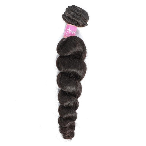 Angie Queen 1 Bundle Brazilian Loose Wave Virgin Human Hair Weave Bundles