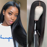 Angie Queen 13x4 Lace Front Wigs Brazilian Straight Human Hair Wigs 180% Density Pre-plucked