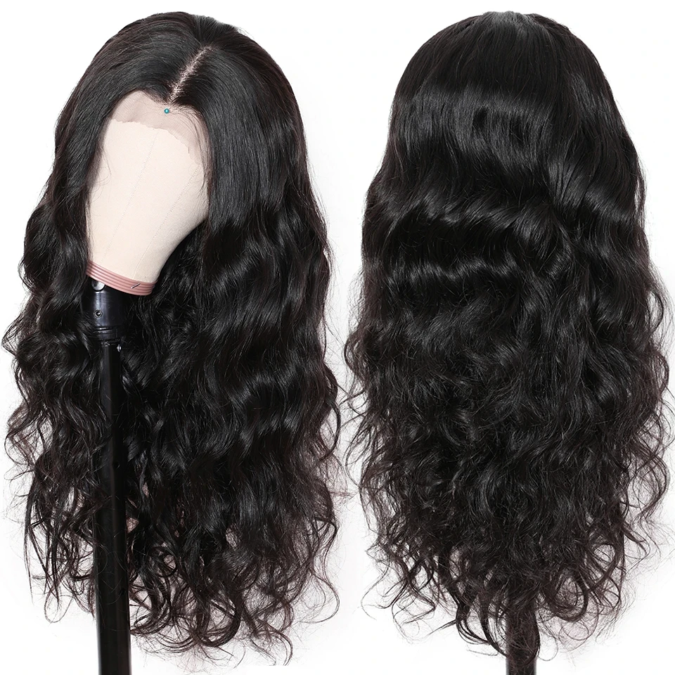 Angie Queen 13x4 Lace Front Wigs Malaysian Body Wave Human Hair Wigs 180% Density Pre-plucked