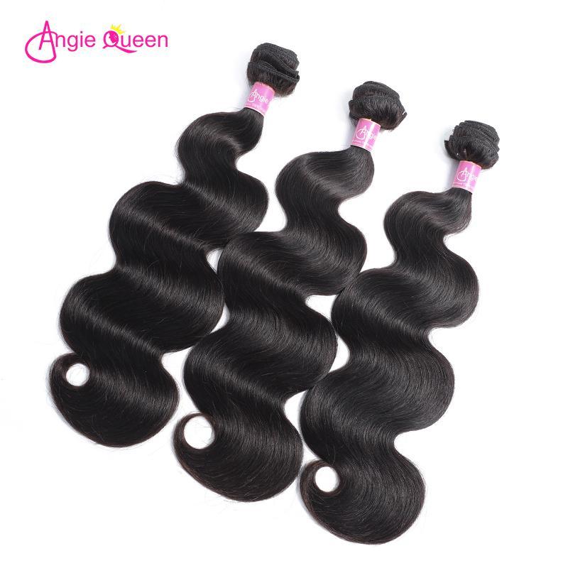 Angie Queen 1 Bundle Indian Body Wave Virgin Human Hair Weave Bundles