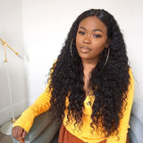 Angie Queen 3 Bundles Peruvian Deep Wave Virgin Human Hair Weave Bundles