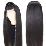 Angie Queen 13x4 Lace Front Wigs Malaysian Straight Human Hair Wigs 180% Density Pre-plucked