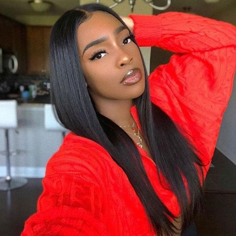 Angie Queen 3 Bundles Peruvian Silky Straight Virgin Human Hair Weave Bundles