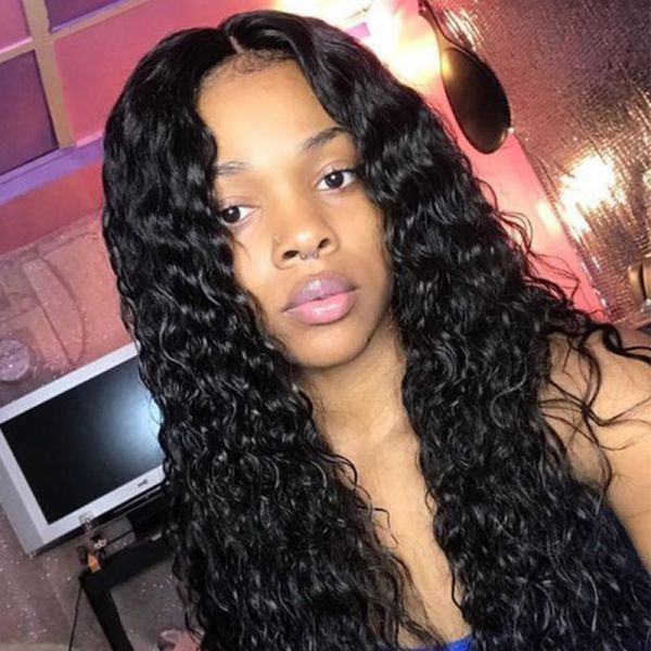 Angie Queen 3 Bundles Brazilian Water Wave Virgin Human Hair Weave Bundles