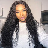 Angie Queen 4 Bundles with Closure Indian Water Wave Virgin Human Hair Weave Bundles